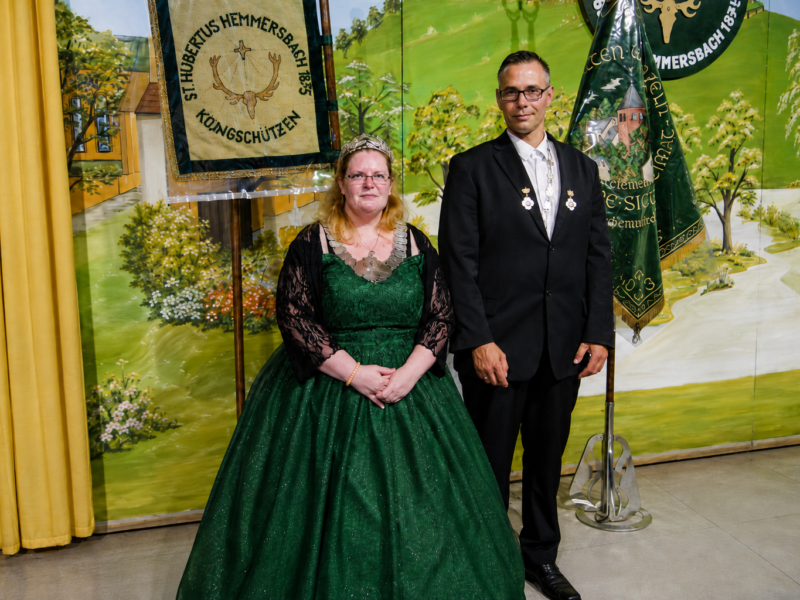 Majestäten 2025/2026 der St. Hubertus Schützenbruderschaft Hemmersbach